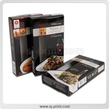 Industrial Food Packaging Box / Cardboard Folding Color Box